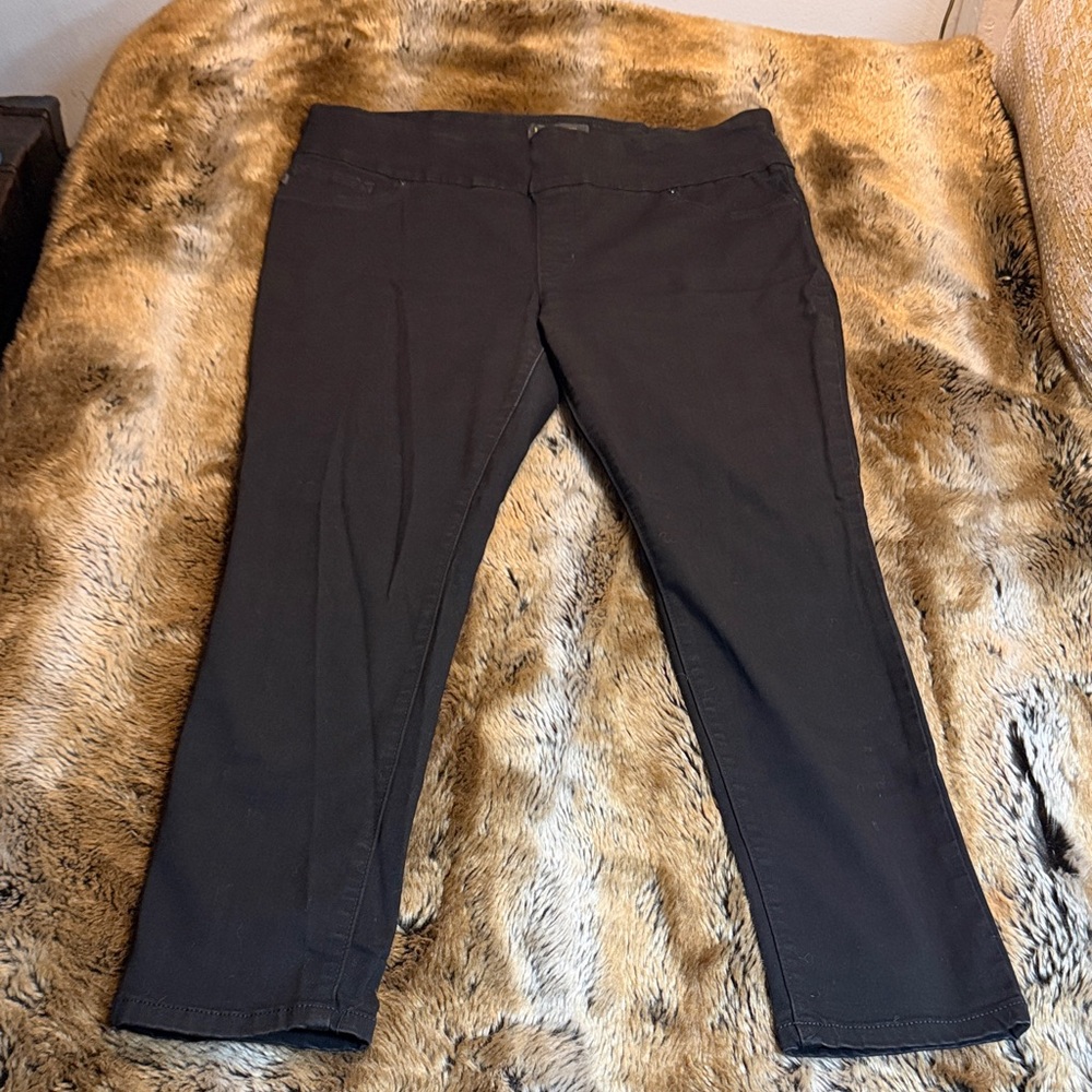 Lee Black Regular Fit Trousers
